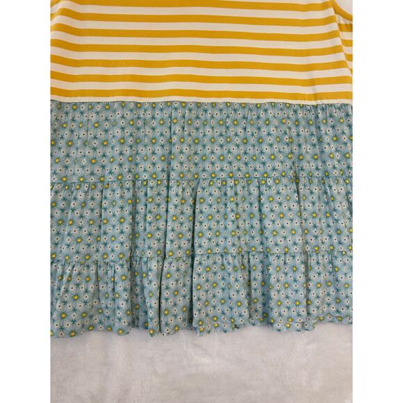 Matilda Jane Tier Ruffle Top XXL Beachy Peasant Boho - Picture 2 of 8